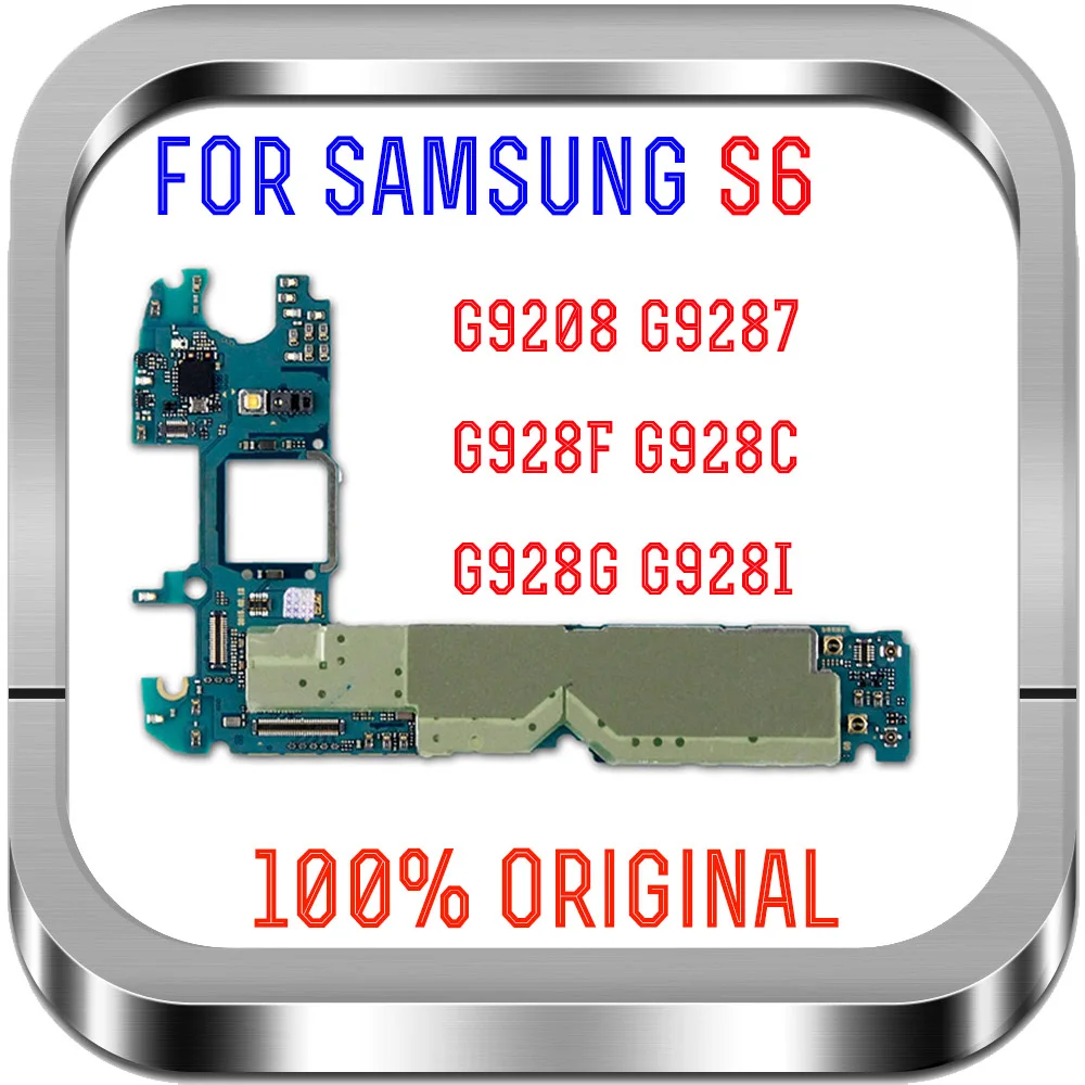 Европейская версия для Samsung Galaxy S6 G9208 G9287 G928F G928C G928G G928I материнская плата