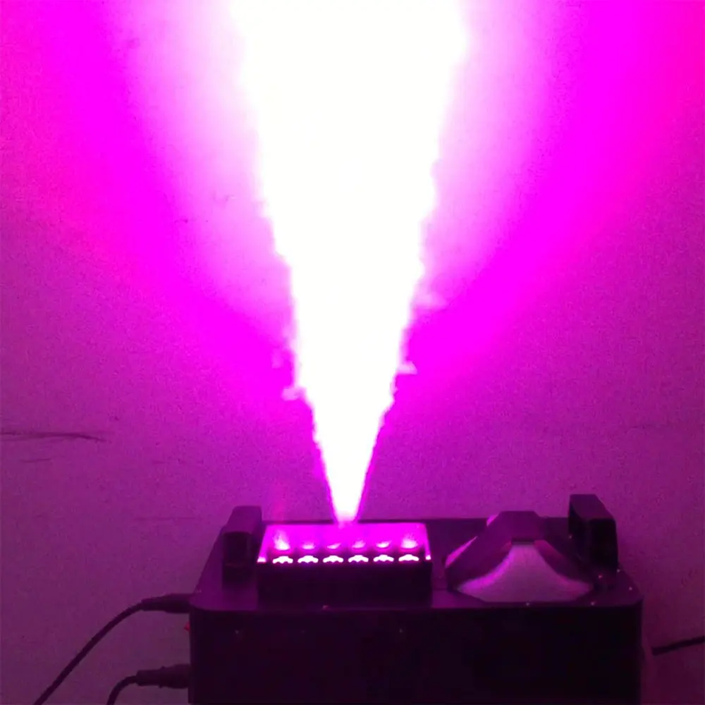 Супер светодиодный 3000Вт RGB 3 в 1 противотуманная машина 2.5л DMX512 дымовая с 24x3w