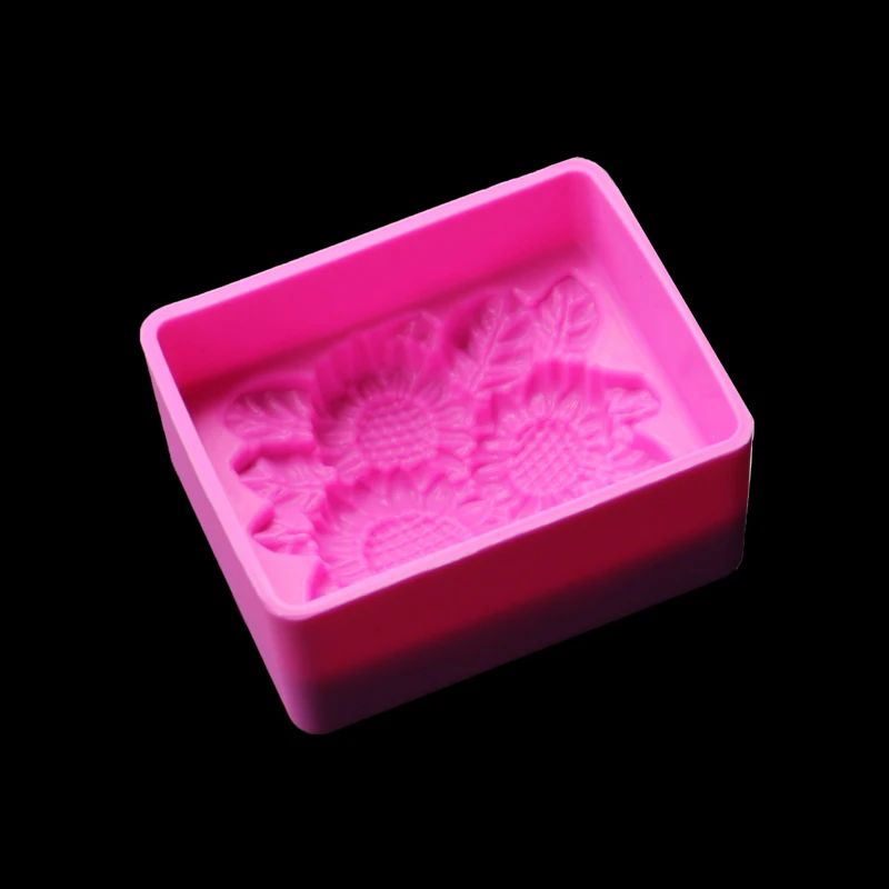 Силиконовая форма в виде подсолнечника полимерные формы для конфет выпечки