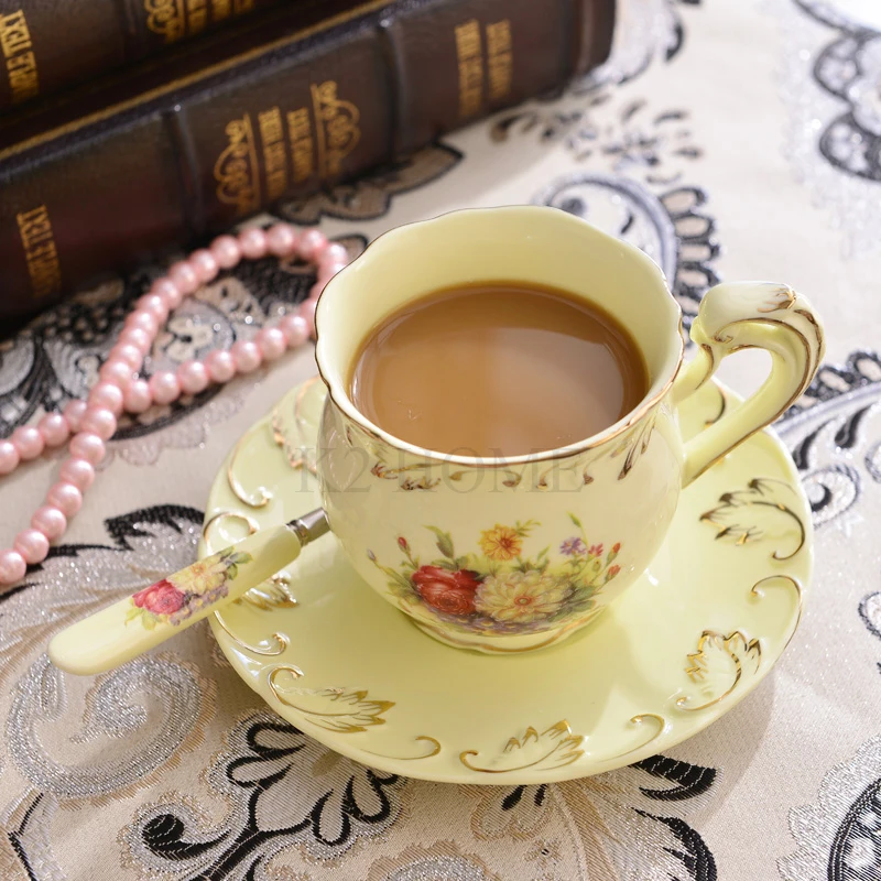 Высококачественная официальная винтажная фарфоровая красная чайная чашка