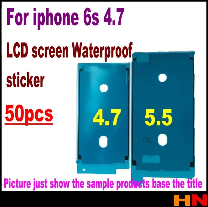 50 шт. клейкая лента для переднего корпуса iPhone 6S 4 7 дюймов ЖК Передняя рамка
