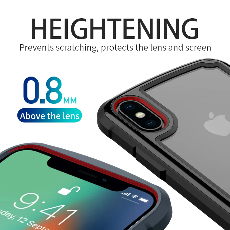 Противоударный чехол с полным покрытием на 360 градусов для iPhone 6 6S 7 8 Plus роскошный