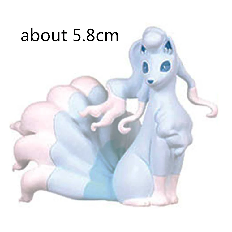 TAKARA TOMY Покемон 27 стилей фигурки покемон Squirtle Charmander Bulbasaur Greninja Аниме Фигурка модель игрушка подарок для детей - Цвет: Белый