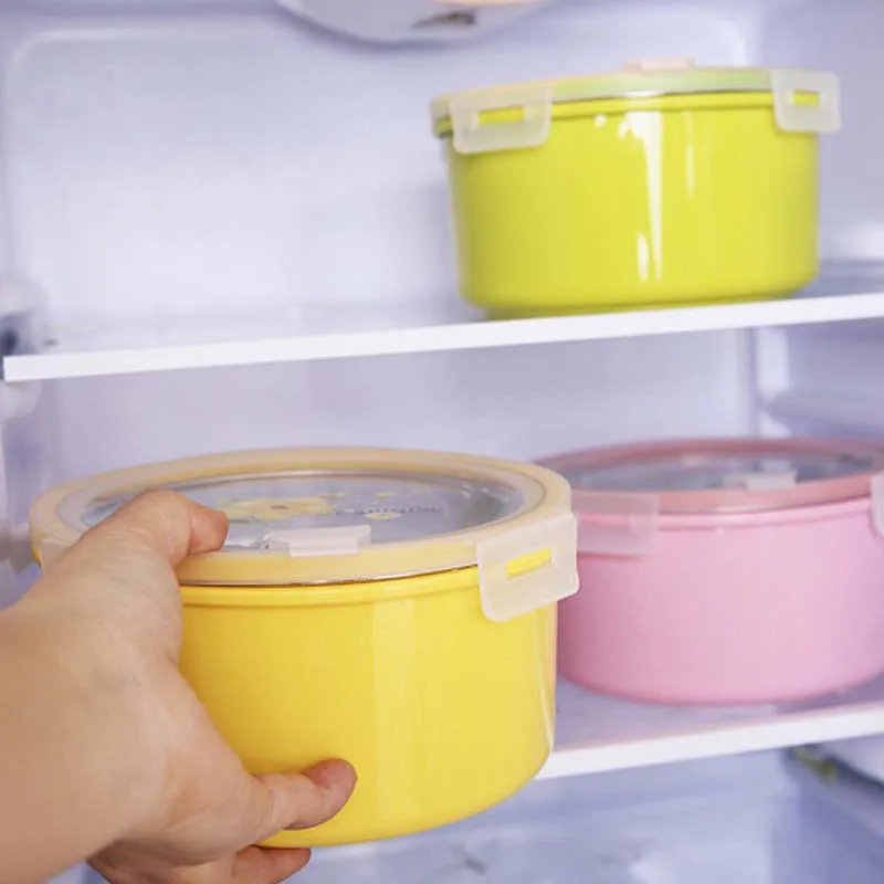 1000 мл двухслойный Ланч бокс контейнер для хранения пищи бэнто боксы