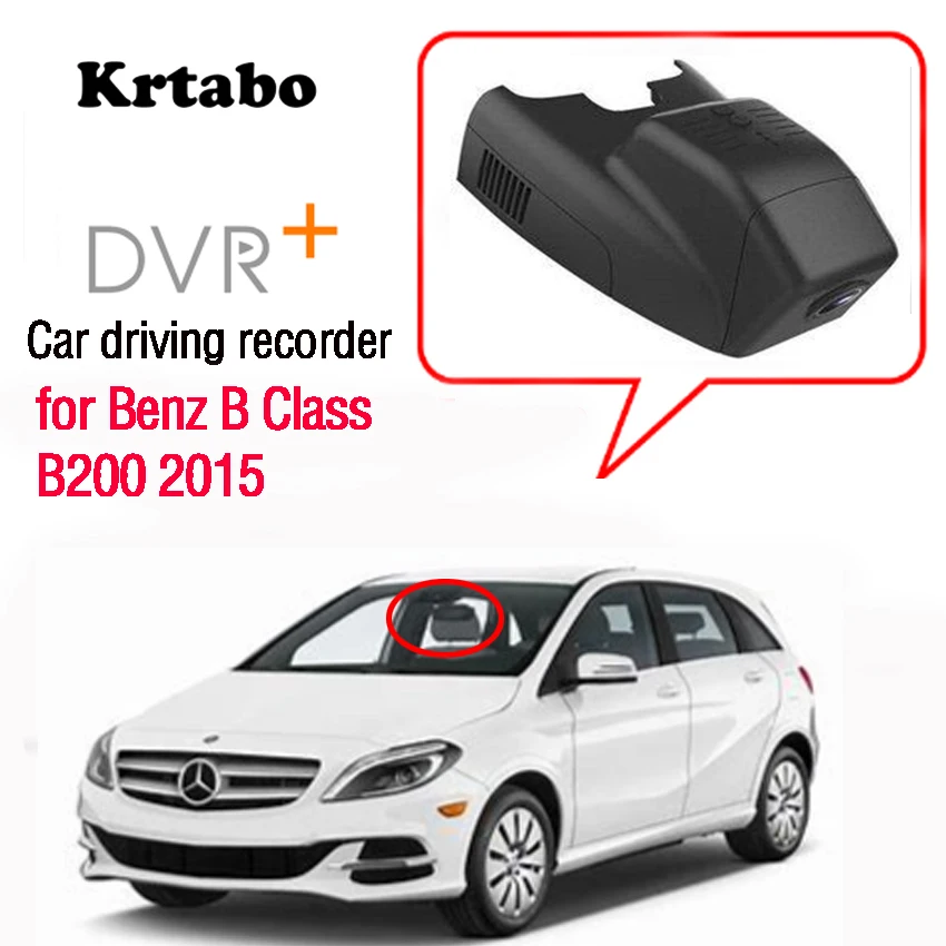 Автомобильный Wifi мини видеорегистратор для вождения Mercedes Benz B200 2015 Novatek 96658