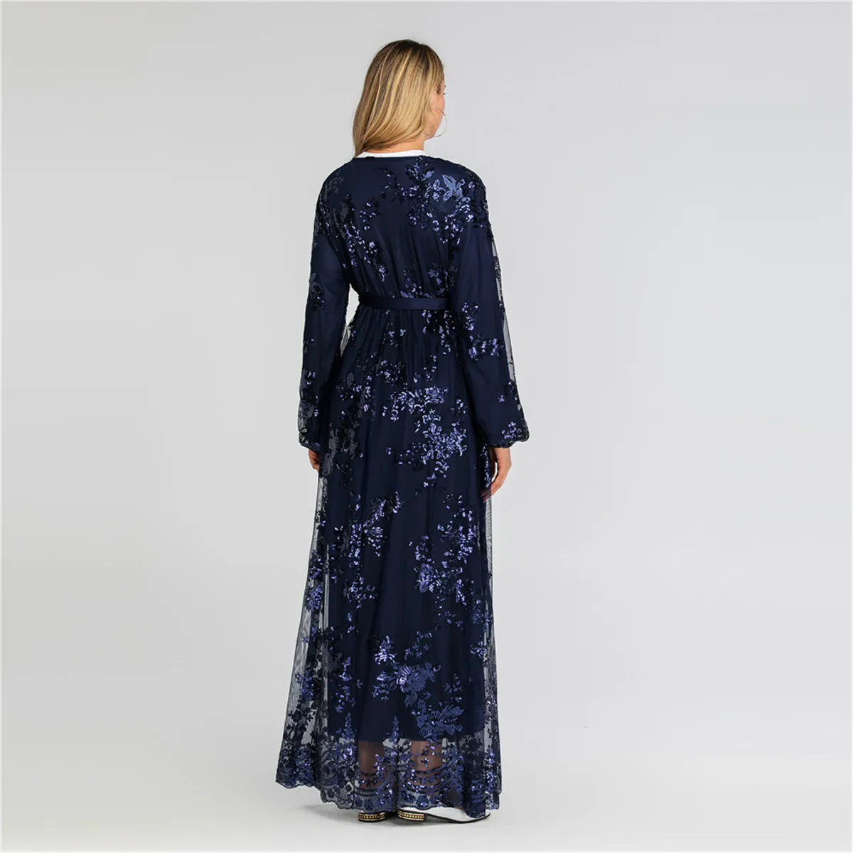 Дубай роскошное мусульманское платье с кружевной вышивкой высокого класса