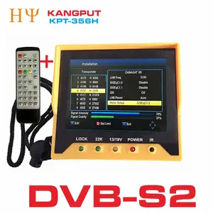 Подлинный KPT-356H 3,5 дюймовый ручной TFT LCD Многофункциональный (DVB-SS2) цифровой спутниковый искатель лучше satelink ws-6906 6933