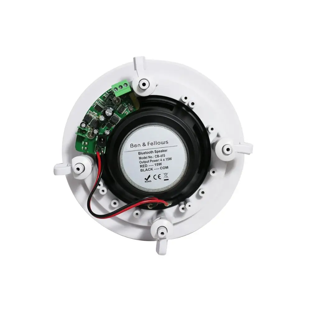 315104 Bluetooth потолочный динамик домашняя аудиоколонка s в паре 15 Вт 5 дюймов 8 Ом
