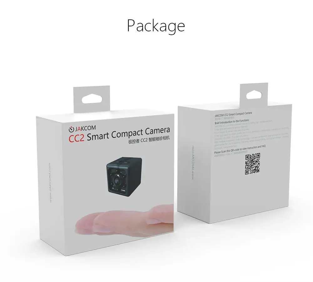 JAKCOM CC2 умный, компактный фотоаппарат,, детский монитор, как камера baba com, няня, камера nany cam