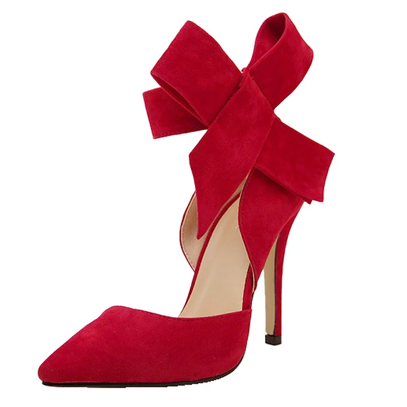 Женские босоножки с ремешком на щиколотке вечерние тонком высоком каблуке