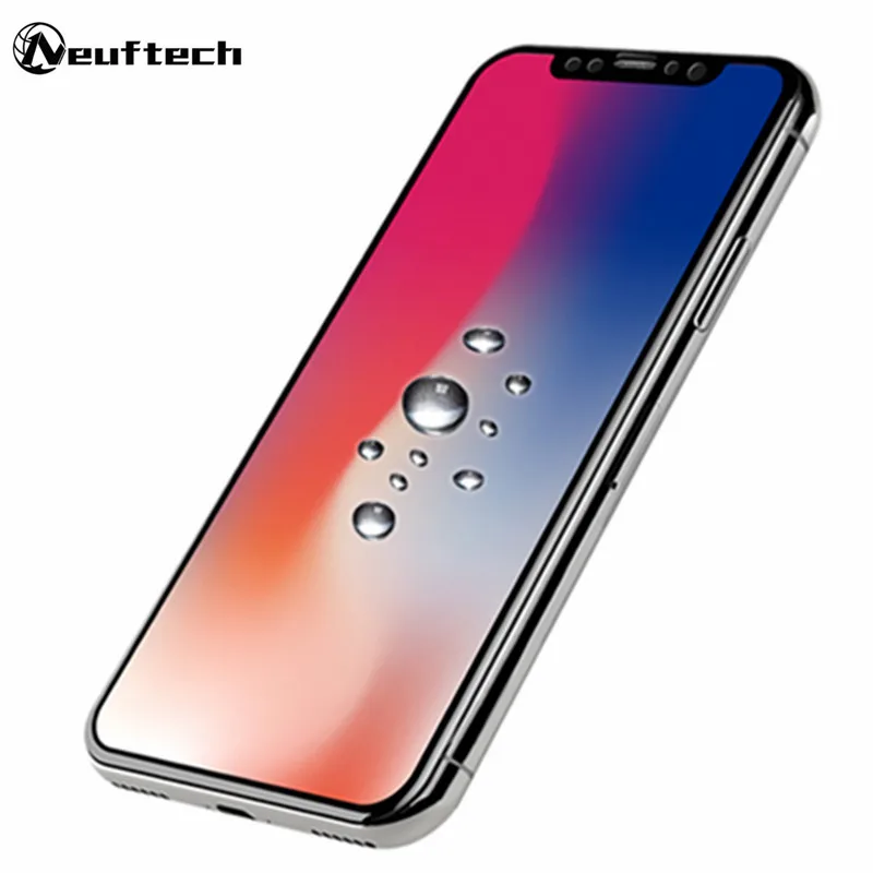 3D Curved Titanium Protective Glass on the For iPhone 6S 8 7 6 S Plus 5 5S SE X 10 XS MAX XR 3d Tempered Screen Protector | Мобильные