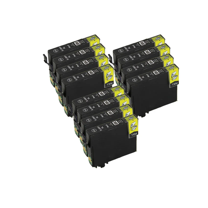 Совместимый Черный чернильный картридж T2001 BK для EPSON XP 100 200 300 310 314 40 410 WF 2510 2520 2530