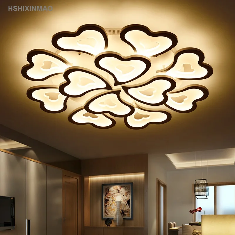 

New creative modern living room acrylic ceiling lamp LED energy saving personalized warm romantic home bedroom Ceiling lights