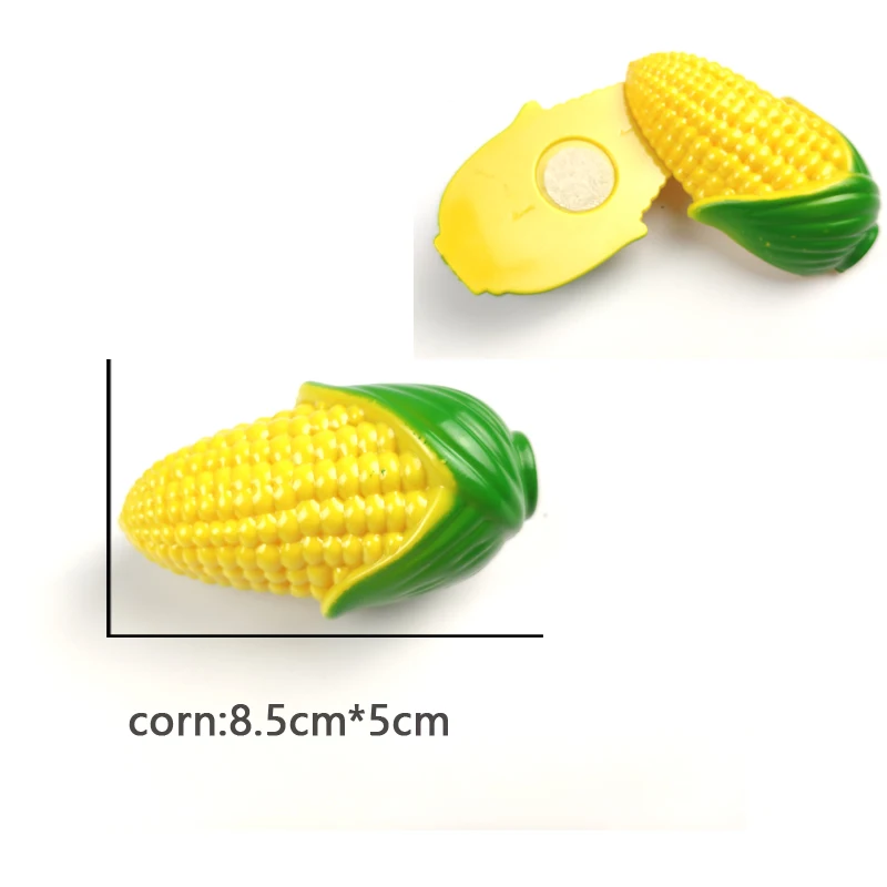corn Пластиковая игрушка для резки фруктов и овощей, безопасный детский игровой домик, развивающая игрушка, безопасные кухонные игрушки, наборы для детей, подарок - Цвет: corn