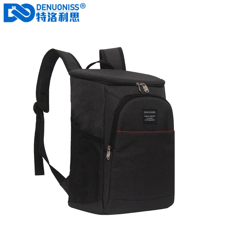  DENUONISS Large Capacity Men Backpack For Picnic Waterproof Food Backpack With Bottle Opener Thermal Backpack 