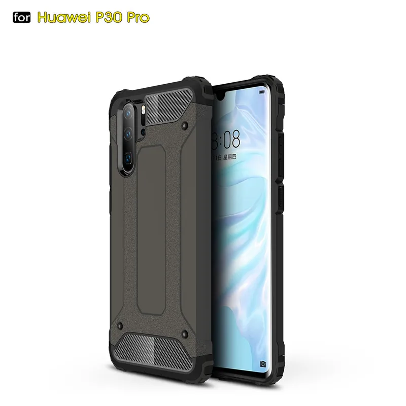 For Huawei P30 Pro case P30pro Luxury Robot Armor PC+TPU bumper protect Back cover Phone Cases |