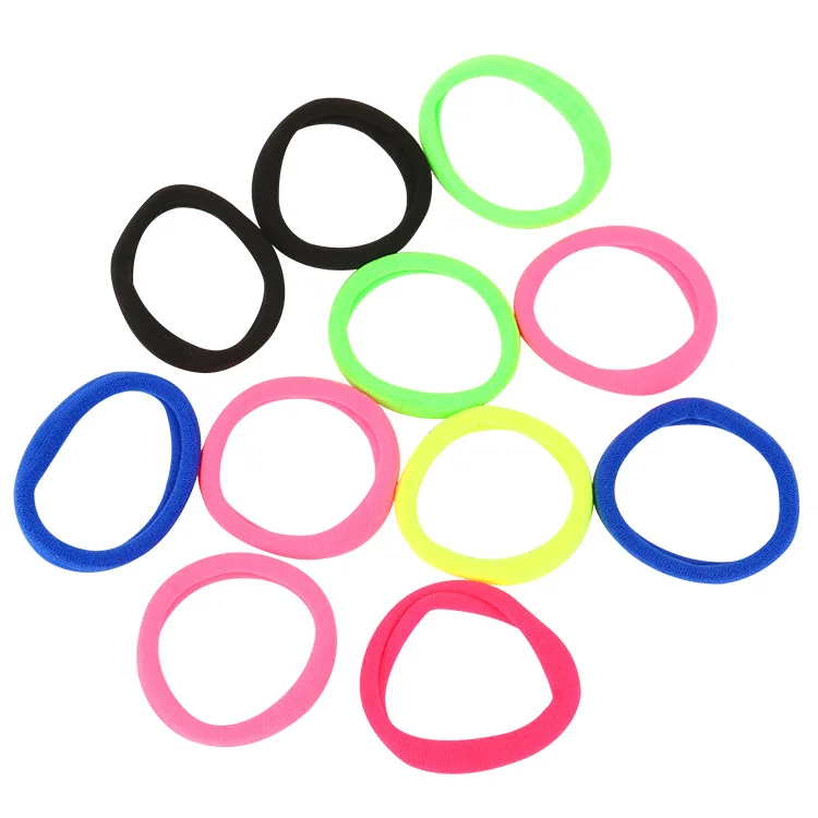 

20PCS/Lot Girls Nylon 3cm Rubber Bands Children Safe Elastic Hair Bands Ponytail Holder Kids Hair Accessories