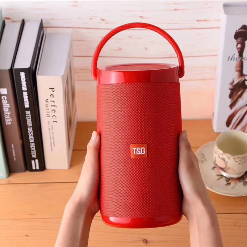 Высокое качество звука новая ткань ручка портативный Bluetooth динамик 10 Вт Мощность