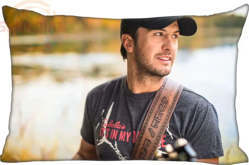Luke Bryan Rectangle Pillowcases Hot Sale Best Nice Pillow Cover Home Textiles Decorative Pillowcase Custom | Дом и сад