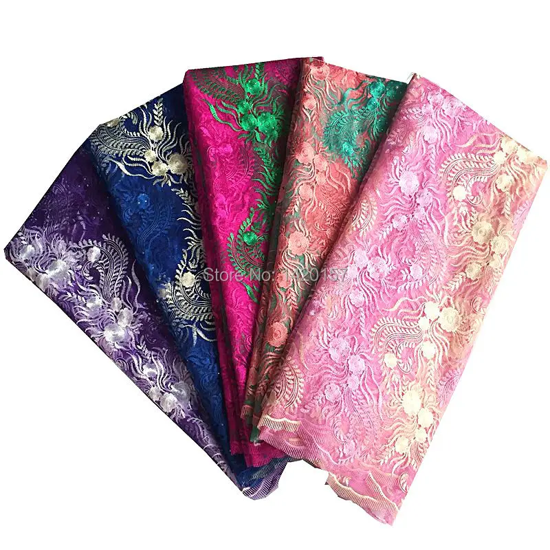 Африканский Шнур Сетка Материалы 2016 Качество Французский Шнурок Розовый Крем