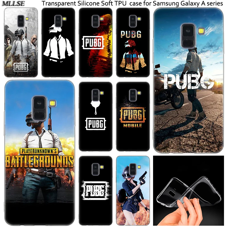 Горячие PUBG игры силиконовый чехол для Samsung Galaxy A50 A30 A10 A40 A6 A8 плюс A20 E A5 A7 2018 2017 2016