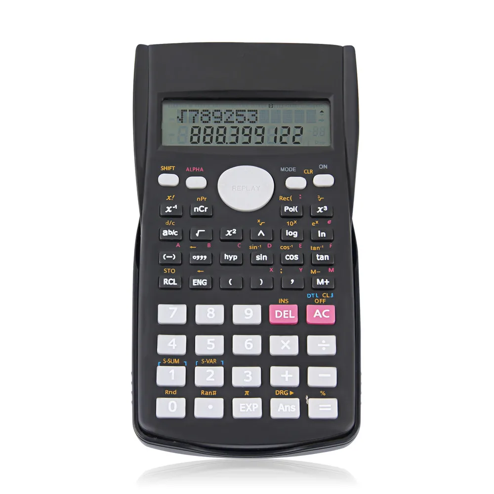 Sciential Calculator 82MS B 2 линейный дисплей ручной многофункциональный портативный