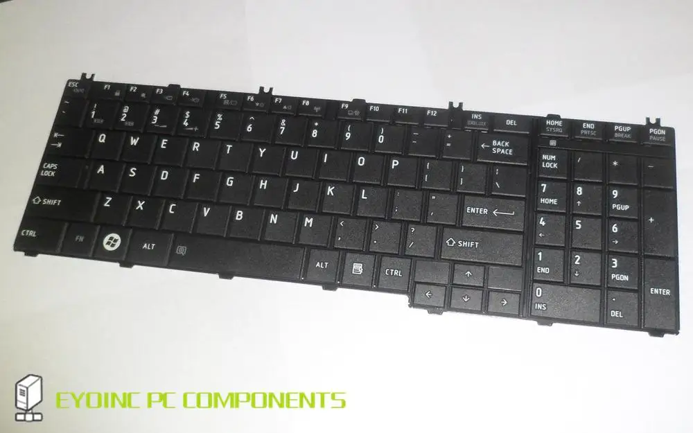 

Original US Layout Keyboard Replacement for Toshiba Satellite C655-S5225 C655-S5229 C655-S5231 C655-S5208 C655-S5206 Black