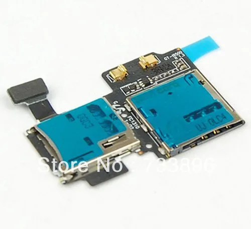 Новые Sim-карты Держатель Гнездо Слот Лоток Шлейф Замена Для Samsung Galaxy S4 i9500
