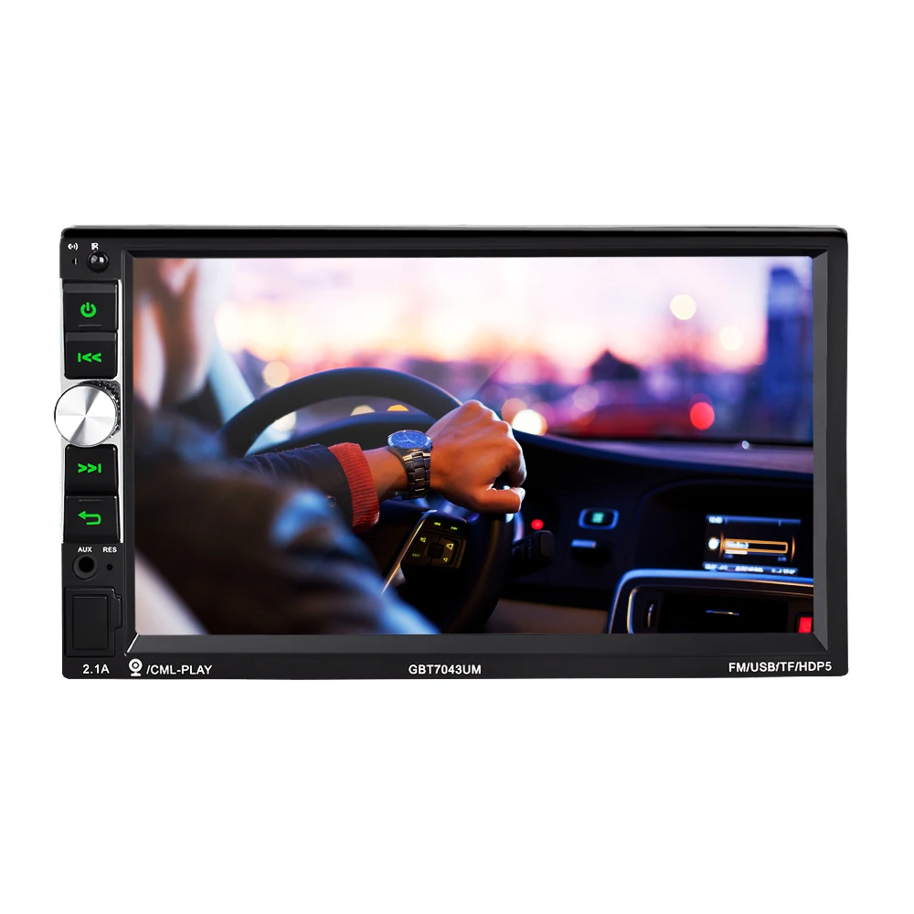 Авторадио 2 din 7 &quotсенсорный экран estereo para авто bluetooth MP5 плеер Зеркало Ссылка камера