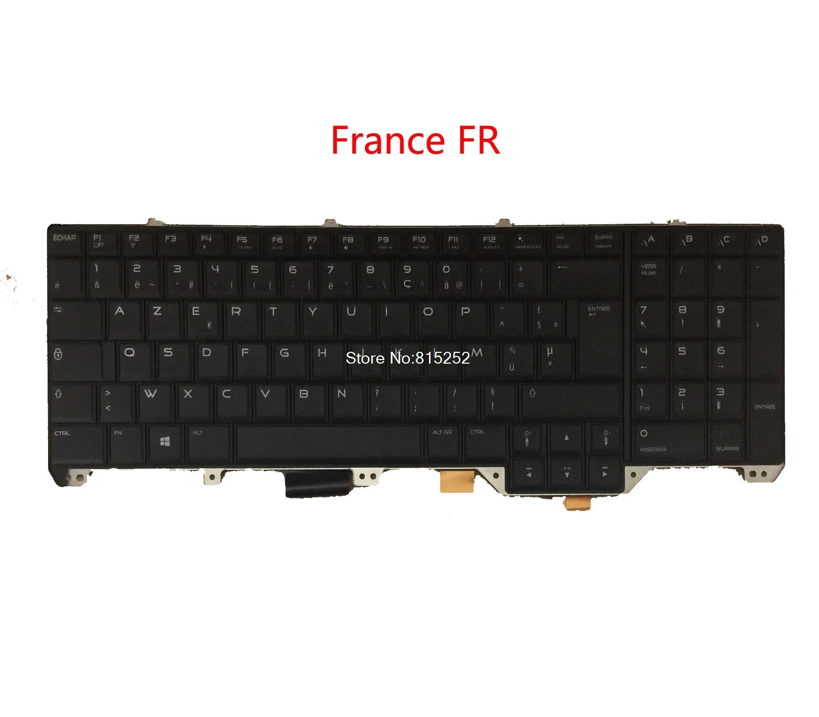 Клавиатура для ноутбука DELL Alienware 17 R1 M17X R5 английский США Франция FR японский JP
