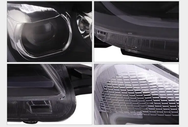 Автомобильный Стайлинг Головной фонарь для Avanza фар 2012~ DRL Биксеноновые линзы hi LO Avanza Задний фонарь