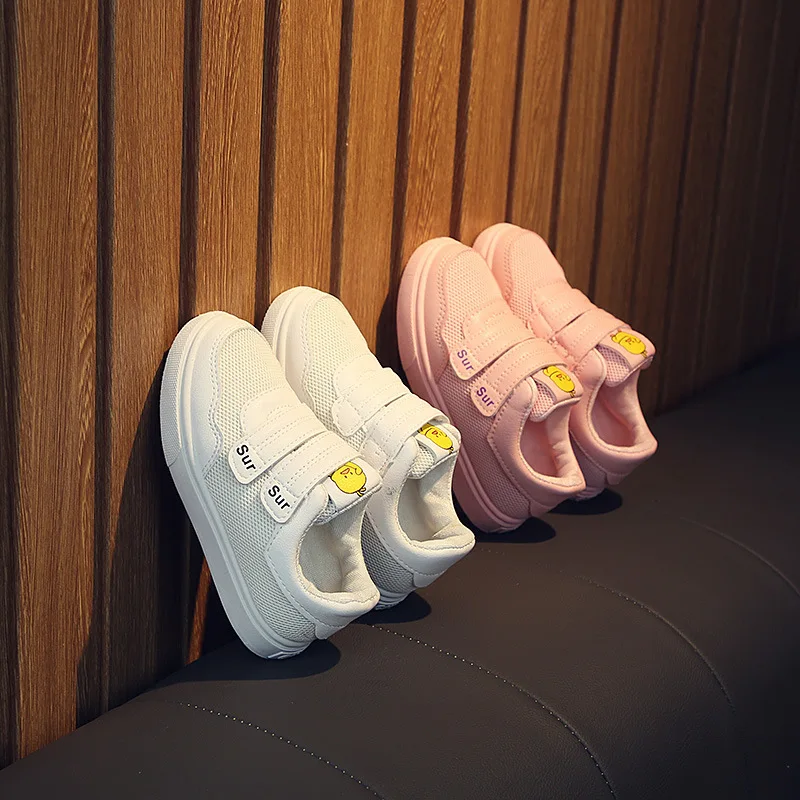 Comfy kids Top Selling Sneaker For Boys Girls Shoes Fashion Flat With Casual Sneakers Children's Breathable | Детская одежда и