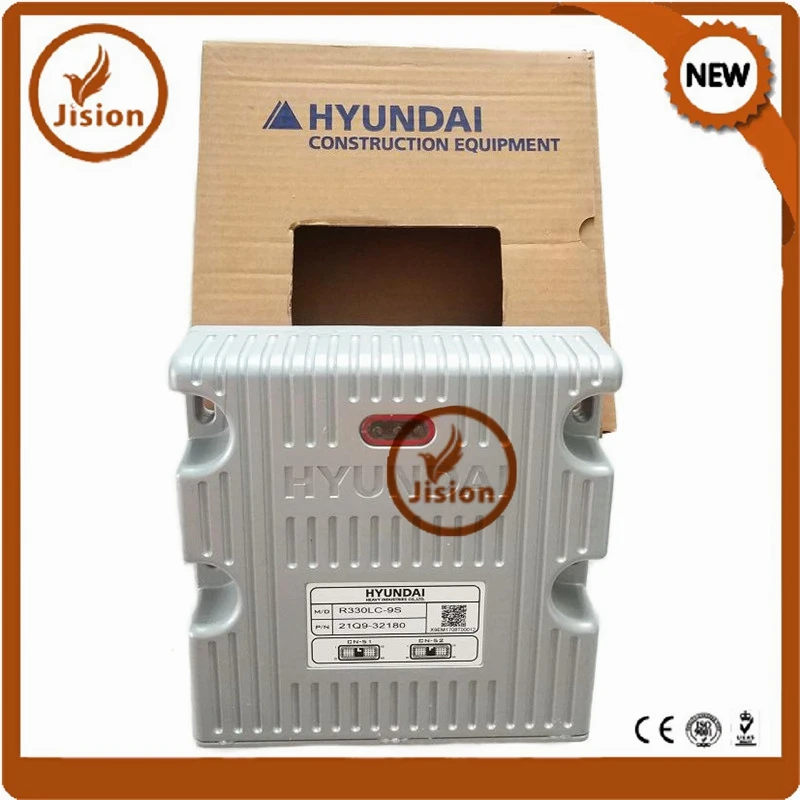 Настоящий ECU R330LC 9S контроллер экскаватора ECM 21Q9 32180 32181 Бесплатная доставка|Датчик
