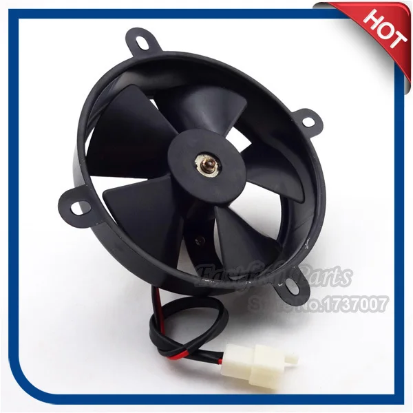 ATV Radiator Cooling Fan Cable Length 245mm For Chinese 200cc 250cc Quad Go Kart Buggy 4 Wheeler Motorcycle Parts | Автомобили и