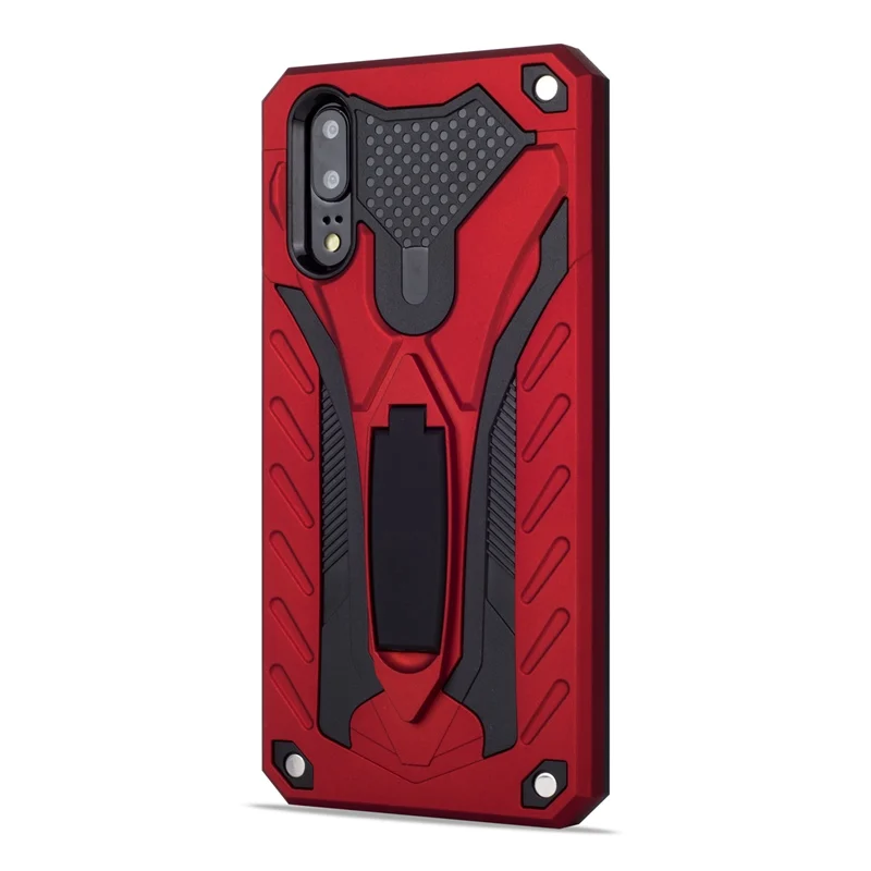 Кронштейн для huawei P20 чехол Armor защиты или Lite случае Сельма жесткий Пластик телефон