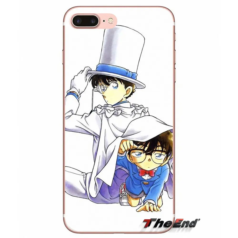 Для iPhone X 4 4S 5 5S 5C SE 6 6S 7 8 Plus Samsung Galaxy J1 J3 J5 J7 A3 A5 2016 2017 Magic Кайто Кид Phantom вор чехол|case