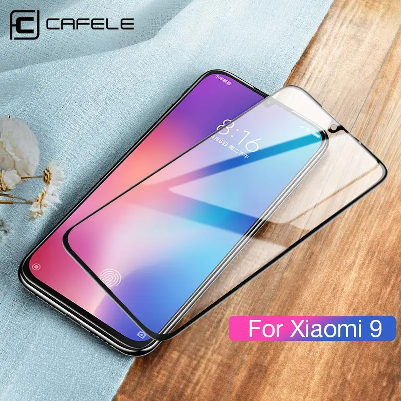 CAFELE стекло для Xiaomi 9 защитное закаленное стекло для Xiaomi 9 Защита экрана полное покрытие для Xiaomi 9 ультра-тонкий