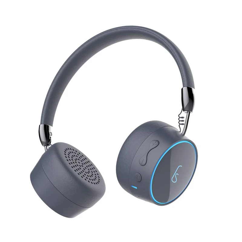 Grey Bluetooth наушники на ухо gorsun E95 Hi-Fi беспроводные наушники глубокий бас оба режима беспроводных и проводных наушников с микрофоном - Цвет: Grey