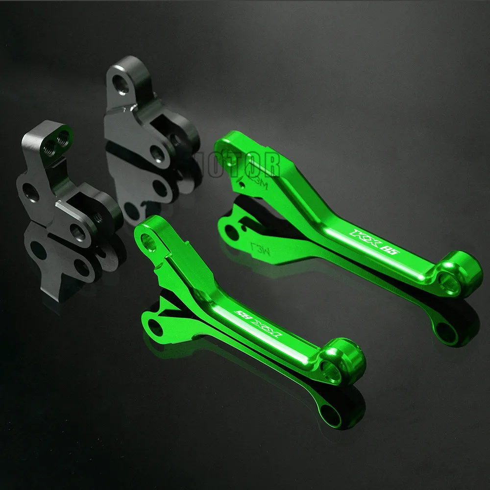 Для Kawasaki KX 65/85/125/250F/450F KLX 125/150/250/450 S R KDX 125/250 SR CNC Мотоцикл Dirt Bike Pivot тормозные рычаги