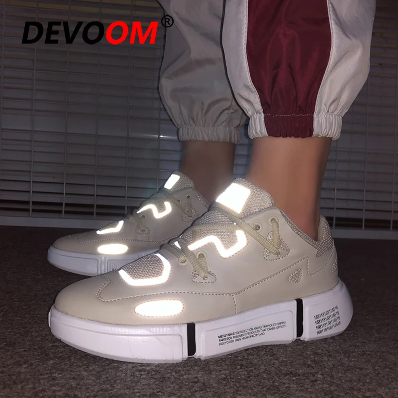 New Air Mesh Homme Chaussure Mens Designer Men Sneakers Reflective Upper Male Trainers Men's Shoes Casual Fashion | Обувь