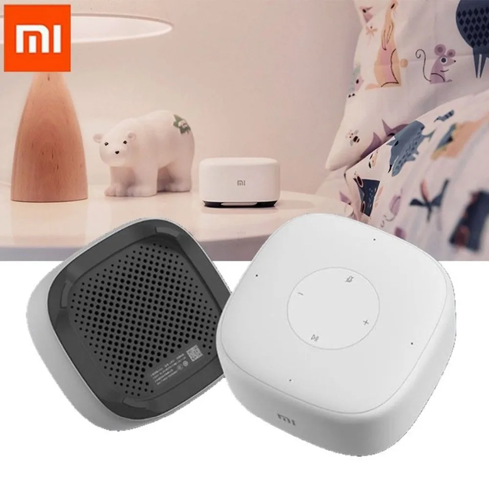 Xiaomi компактные беспроводные Переносные Bluetooth динамик Wifi голосовой смарт-динамик BT4.1 с 4 микрофоном для контроллер для умного дома 2,4g