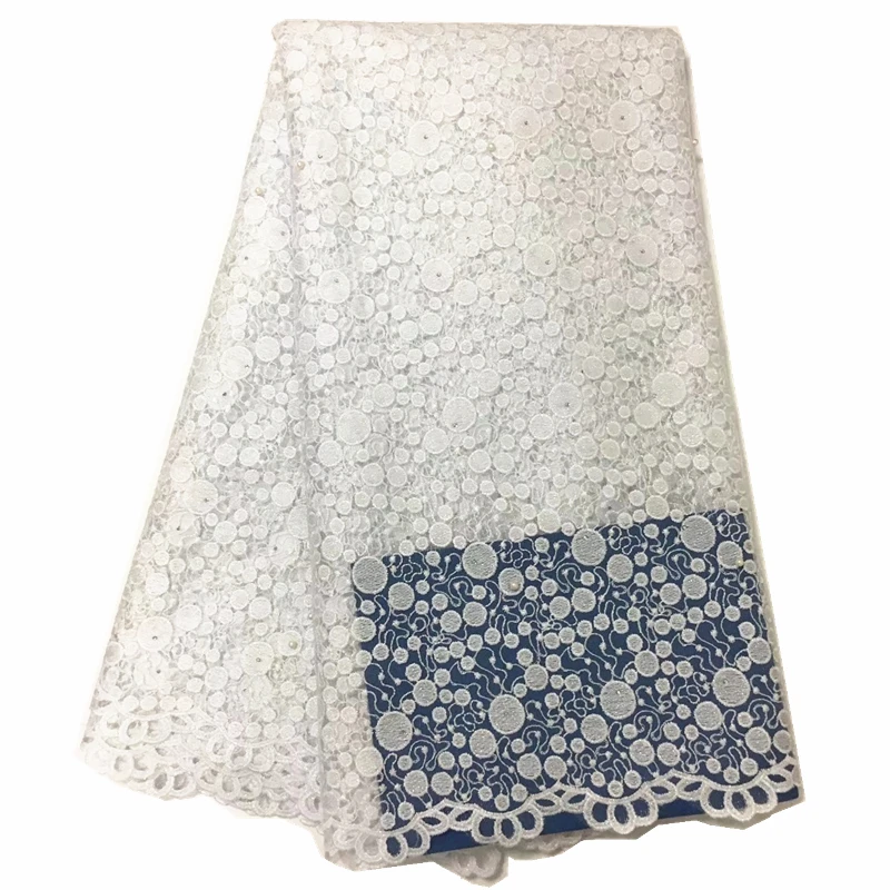 Африканская кружевная ткань с бусинами нигерийская камнями новейшие