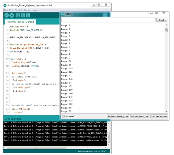 1 шт. VL6180 VL6180X модуль оптического датчика диапазона для Arduino IEC интерфейс 3,3 В 5 в распознавание жестов для Arduino