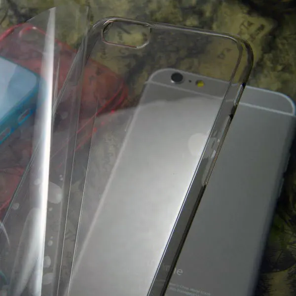 Чехол для iphone 6 6S 4 7 дюйма 100% полная прозрачная кристальная крышка Высокое
