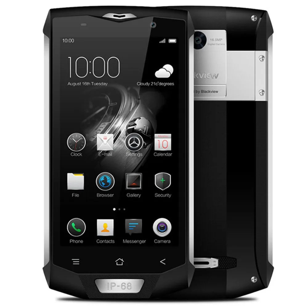 Blackview BV8000 Pro 5 0 &quotтелефон 6 ГБ + 64 Встроенная память 4180 мАч Android 7 MTK Octa Core IP68