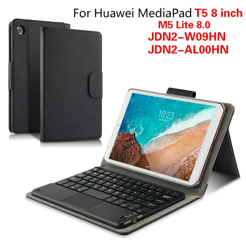 Съемная Беспроводная Bluetooth клавиатура для huawei MediaPad T5 8 ''/M5 Lite 8,0 JDN2-W09HN AL00HN чехол с магнитной подставкой