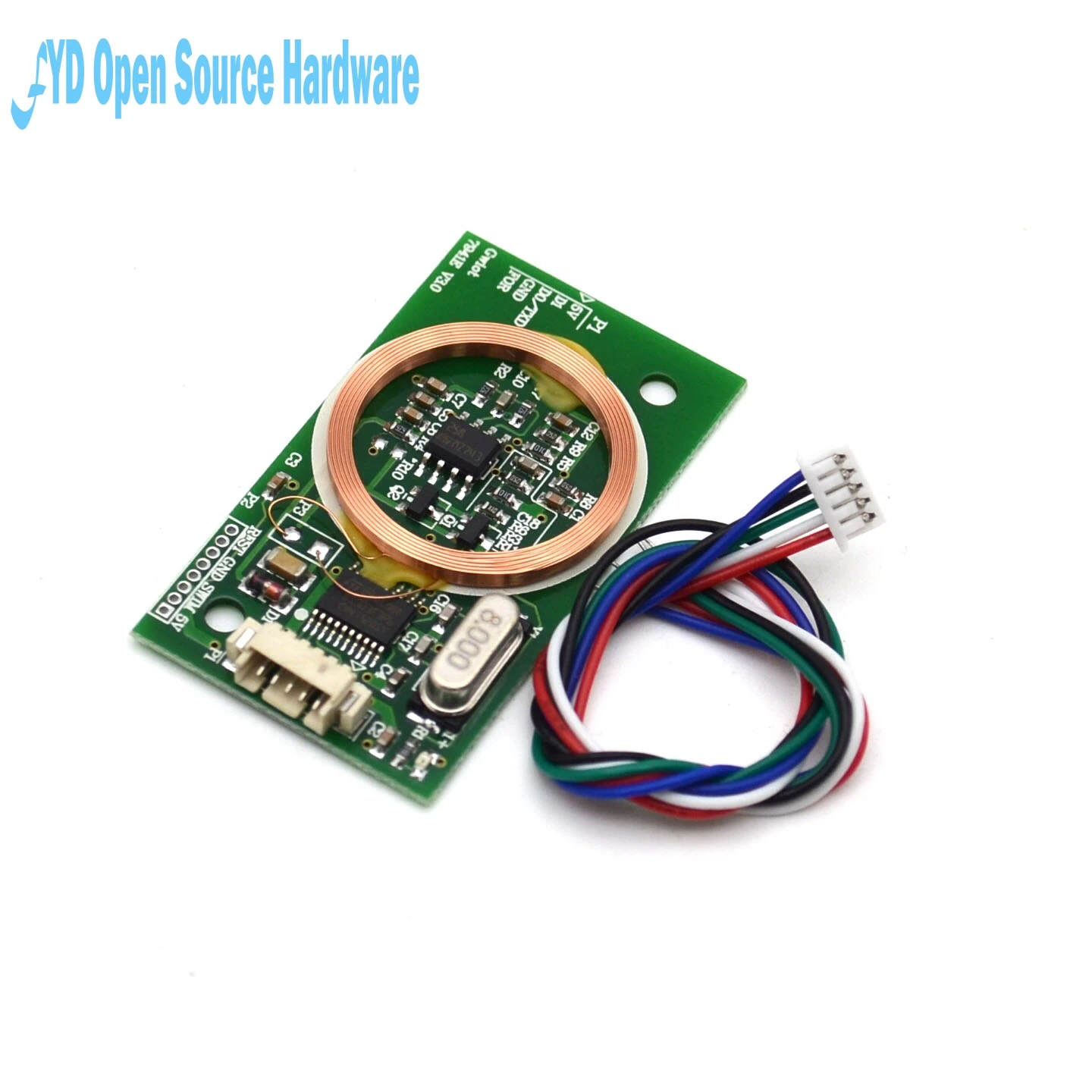 RFID считыватель UART беспроводной 3 контакта 125 кГц 8 см 5 в постоянного