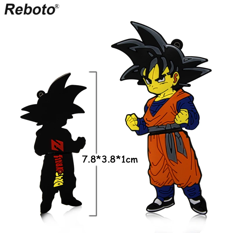 Накопитель 16 ГБ 32 64 USB Flash Drive Dragon Ball флэш памяти флешки 8 4 Гоку kuririn флеш