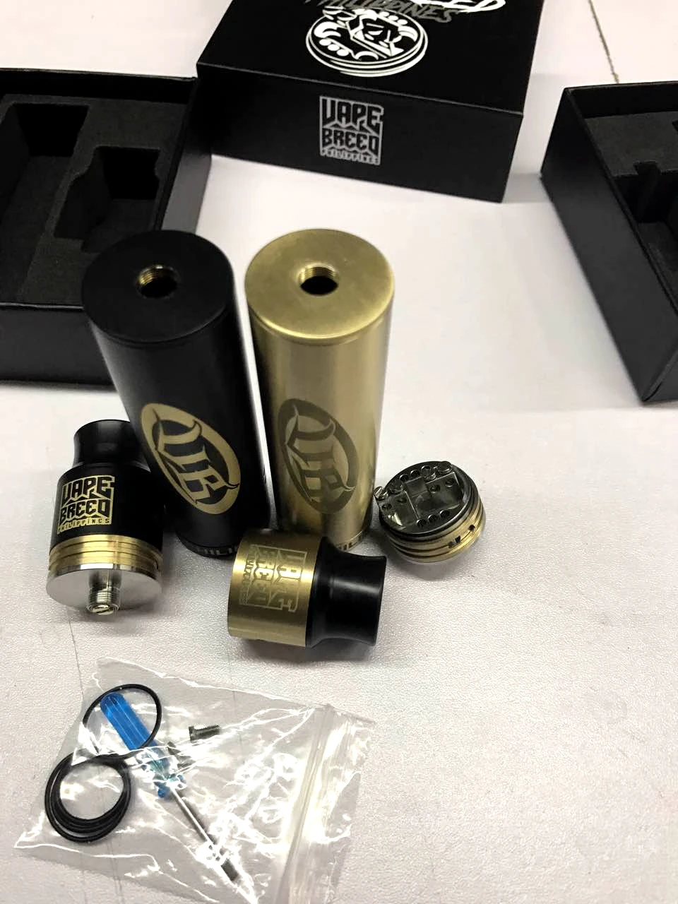 VapeBreed Адвокат 24 RDA Мод Комплект с мм Диаметр Изоляцией весной типа для 510 потоков