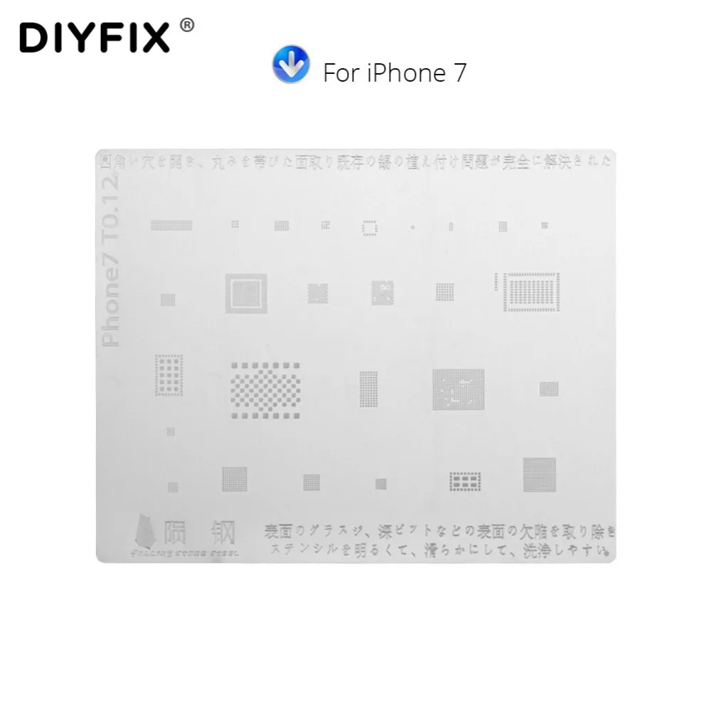 DIYFIX микросхема пайки доска ультра тонкий сетка из нержавеющей стали для iPhone 6 6s